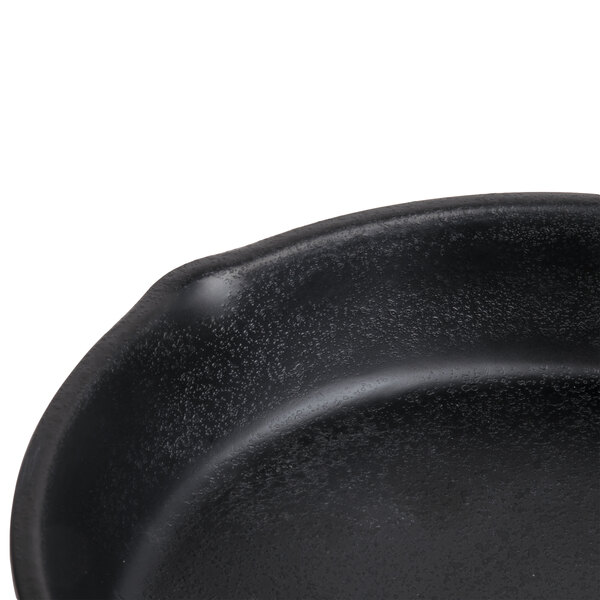Elite Global Solutions MFP6 Illogical 6" Black Faux Cast Iron Fry Pan