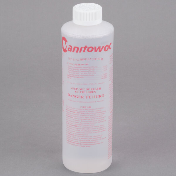 Manitowoc 000005164 16 oz. Ice Machine Sanitizer 12/Case