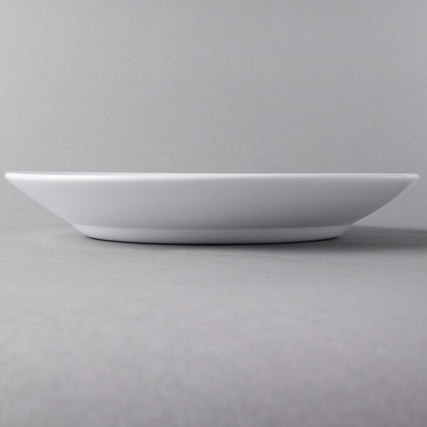 Libbey 905356899 Slenda 41 oz. Royal Rideau White Round Porcelain