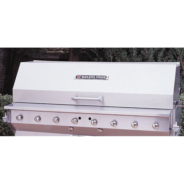 Bakers Pride 21844530 30" Smoke and Roast Roll Top Hood for CBBQ-30S and CBBQ-60S