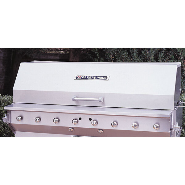 Bakers Pride 21844530 30" Smoke and Roast Roll Top Hood for CBBQ30S