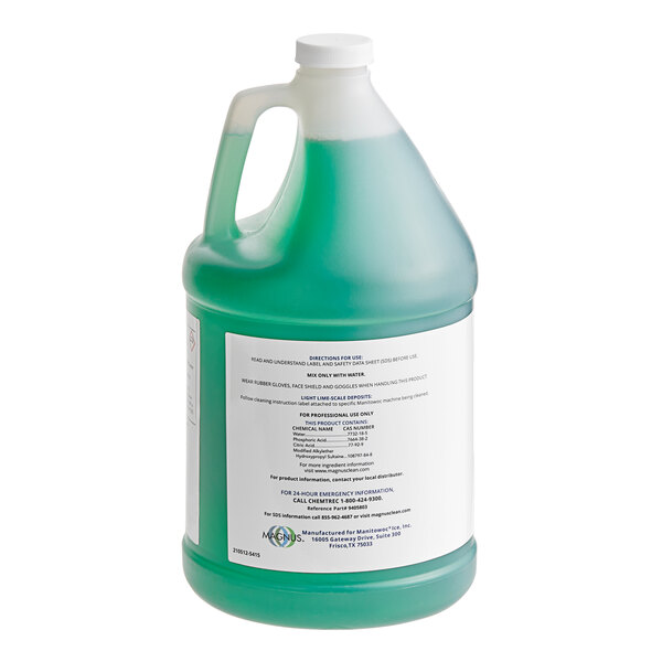 Manitowoc 9405803 1 Gallon Ice Machine Cleaner 4/Case