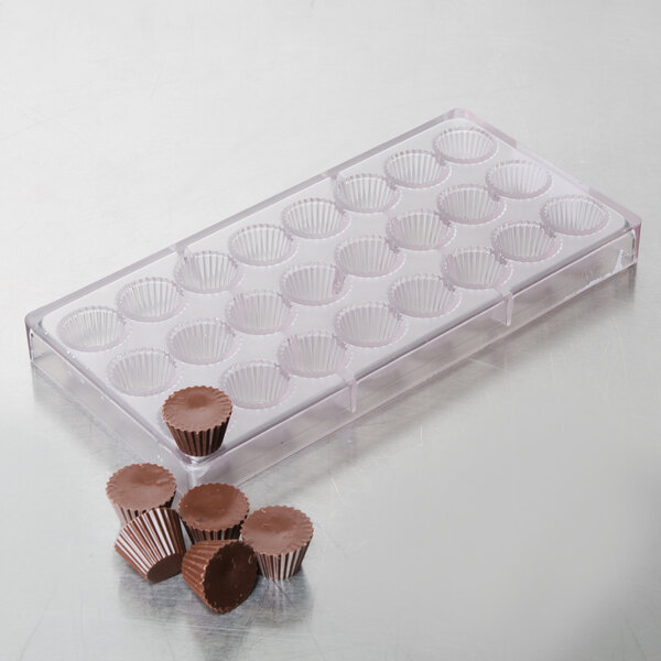 Matfer Bourgeat 380141 24 Compartment Cup Chocolate Mold