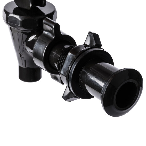 Choice Black Insulated Beverage Dispenser Faucet