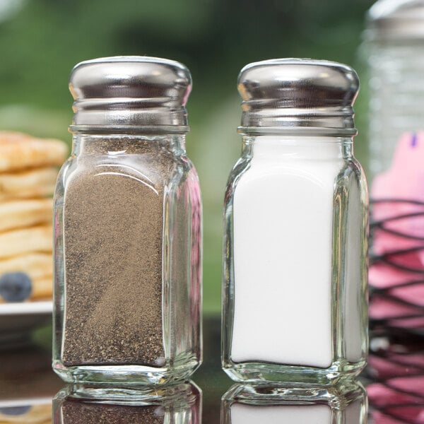2 oz. Salt and Pepper Shaker, Clear | FOOD PREP | SHOP HOME BASICS
