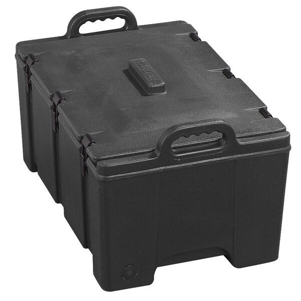 Carlisle PC180N03 Cateraide™ Black Top Loading 8" Deep Insulated Food Pan Carrier