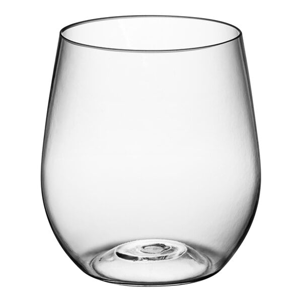 12oz. Clear Plastic Stemless Wine Glasses by Celebrate It™, 20ct