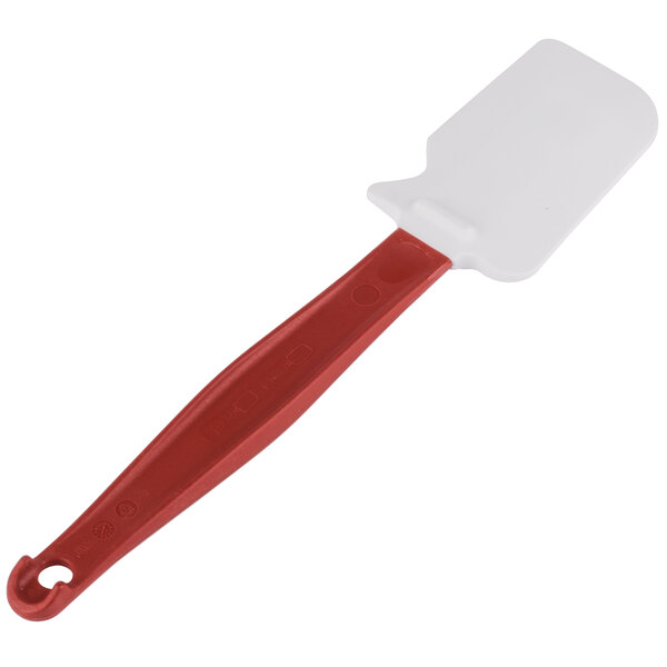 Rubbermaid FG1962000000 9 1/2" Red High Temperature Silicone Spatula