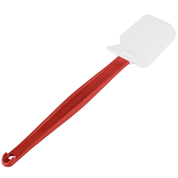 Rubbermaid FG1963000000 13 1/2" Red High Temperature Silicone Spatula