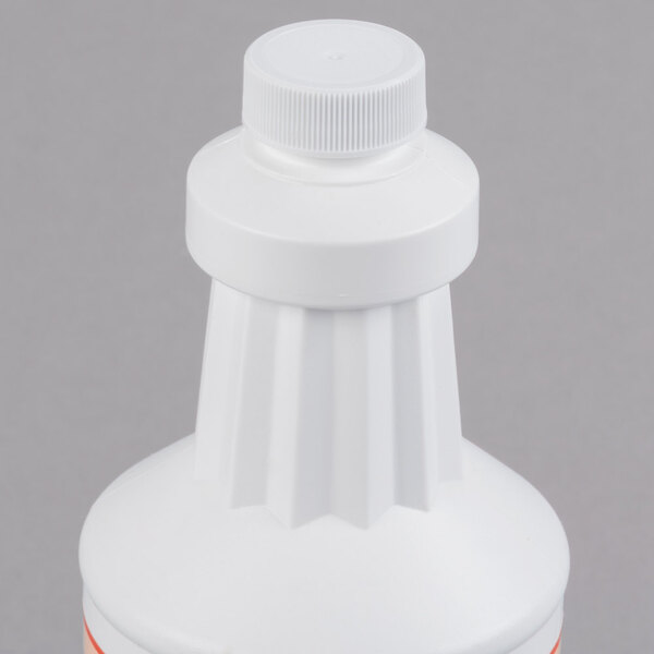 A white plastic bottle of Noble Eco Pantry Guard Insect Killer with a white cap.