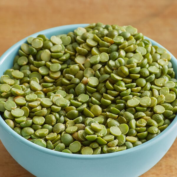 Organic Dried Green Split Peas 25 lb.