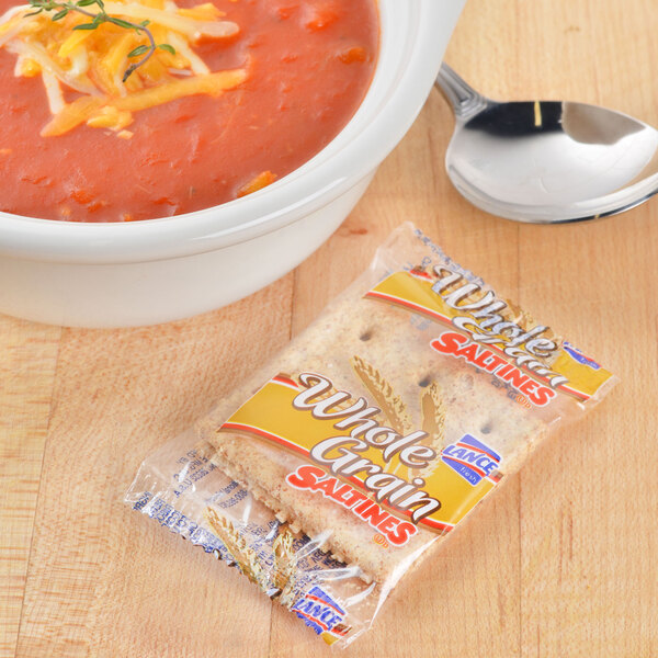 Lance Whole Grain Saltine Crackers 500/Case