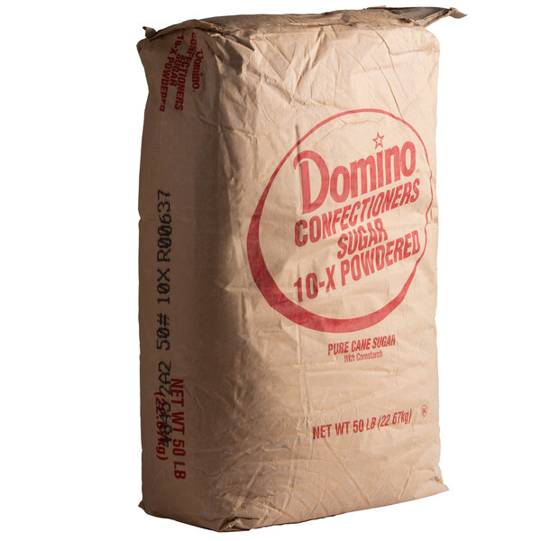 Domino 10X Confectioners Sugar 50 lb.
