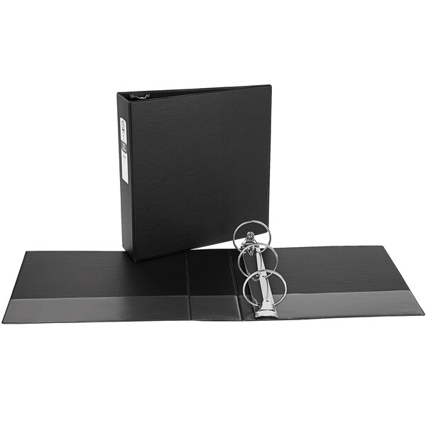 Avery® 3602 Black Economy Non-View Binder with 3" Round Rings