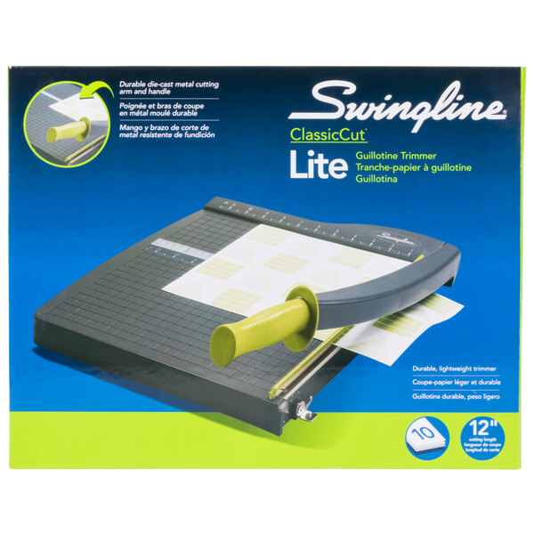 Swingline 9312 ClassicCut Lite 13" x 19 1/2" 10 Sheet Guillotine Paper