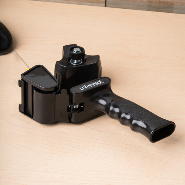 Universal UNV88000 3" Core Black Handheld Box Sealing Tape Gun Dispenser