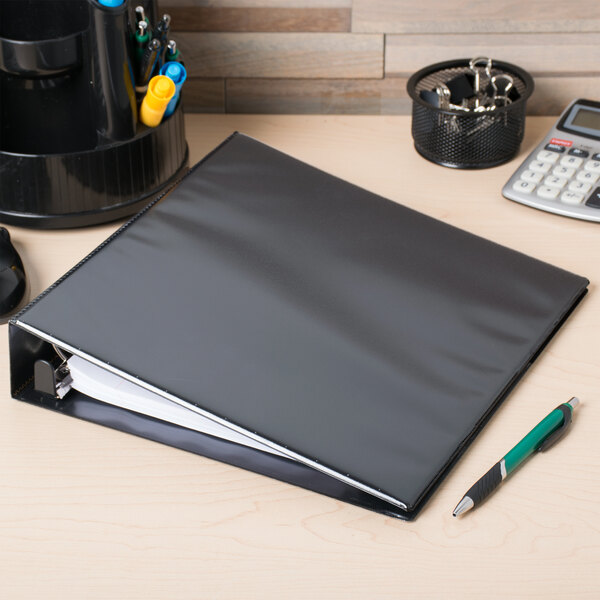 Avery® 5400 Black Heavy-Duty Non-Stick View Binder with 1 1/2" Slant Rings