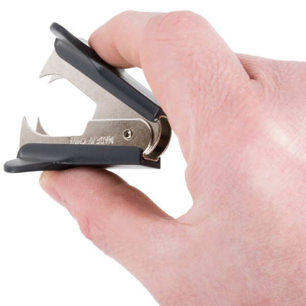 Universal UNV00700 Black Jaw Style Staple Remover