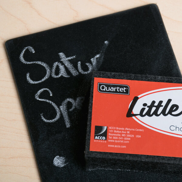 Quartet 804526 Little Giant 5" x 2" Felt Premium Chalkboard Eraser