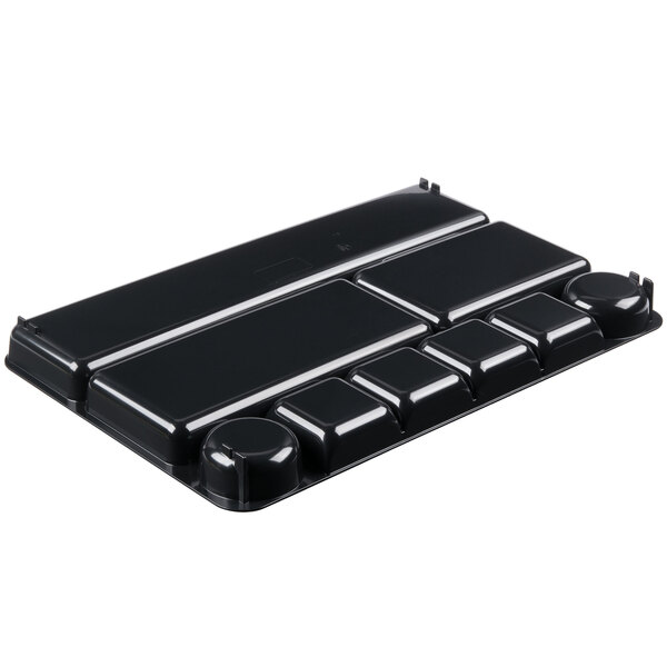 Universal UNV08120 14" x 9" x 1 1/8" Black 9 Section Plastic Drawer