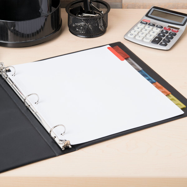 Avery® 11220 Big Tab Extra Wide 5-Tab Multi-Color Insertable Tab Dividers