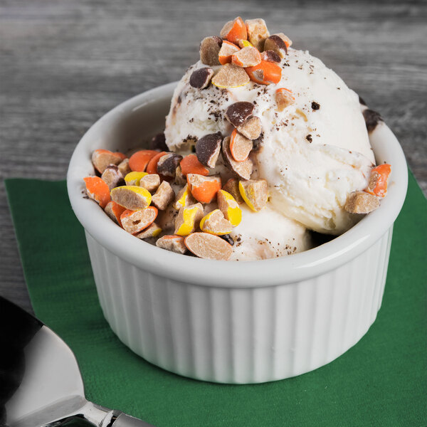 Chopped REESE'S PIECES® Ice Cream Topping - 5 lb.