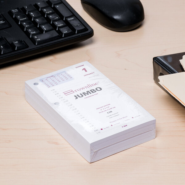 Brownline C2R 6" x 3 1/2" Daily January 2025 December 2025 Calendar