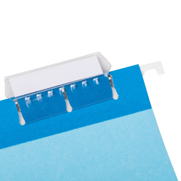 UNV14116 Hanging File Folders - Letter Size, 11 Pt. Stock, Blue, Box Of 25 - View #10