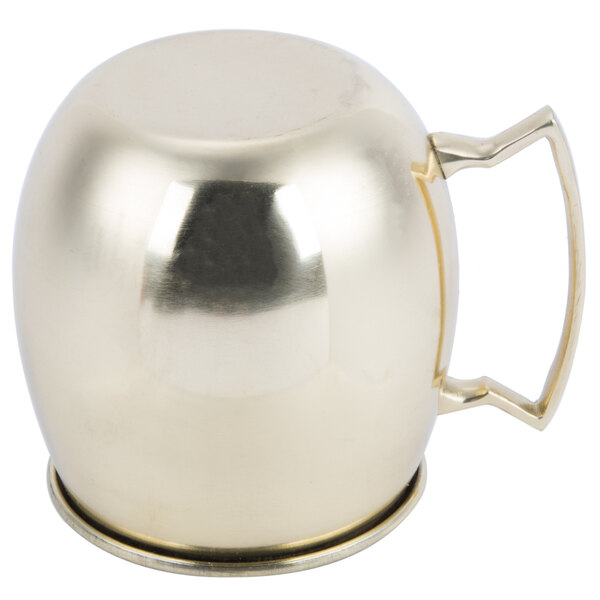 American Metalcraft GM16P 16 oz. Mirrored Gold Moscow Mule Mug
