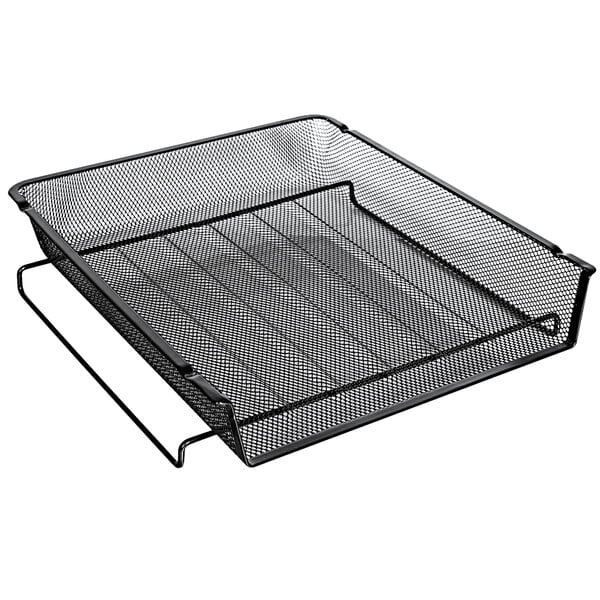 A Universal black wire mesh tray.