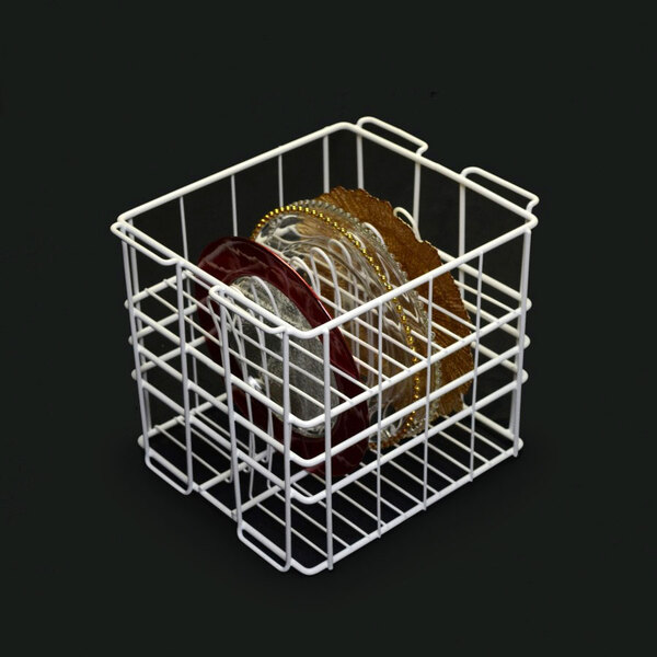 10 Strawberry Street GPLTR12 12 Compartment Catering Plate Rack for Glass Charger Plates up to 13" - Wash, Store, Transport