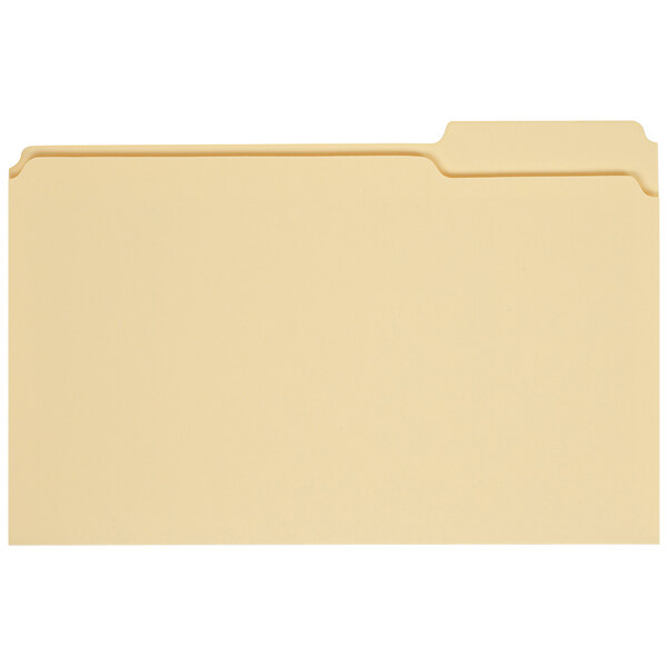 Universal UNV15123 Legal Size File Folder Standard Height with 1/3