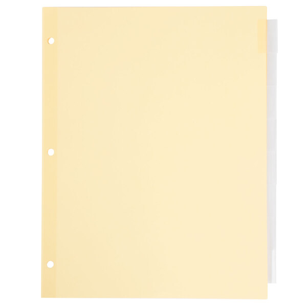 Avery® Office Essentials 11468 8Tab Clear Insertable Dividers