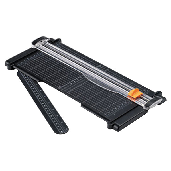 Fiskars 01005454 SureCut 6 7/16" x 15" 7 Sheet Rotary Paper Trimmer