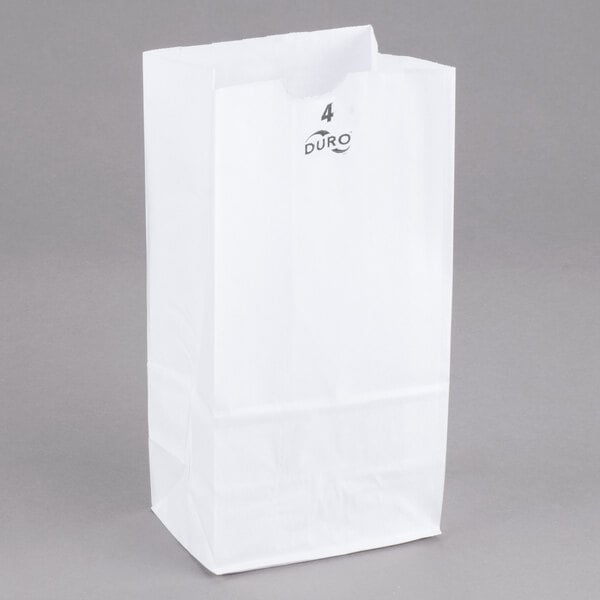 1.5 oz other NEW Duro Popcorn White Paper Bags Quantity 500 