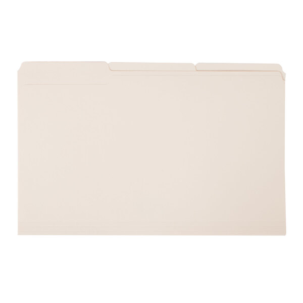 Universal UNV15113 Legal Size File Folder Standard Height with 1/3