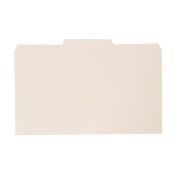 Universal UNV15113 Legal Size File Folder Standard Height with 1/3