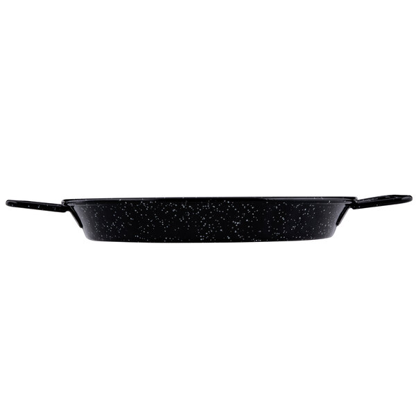11" Enameled Carbon Steel Paella Pan