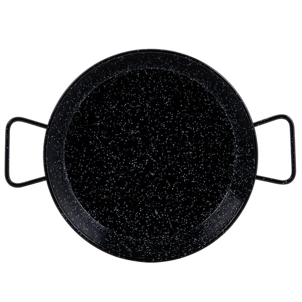11" Enameled Carbon Steel Paella Pan