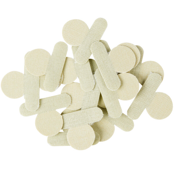 Avery® 59112 1/2" Round Gray Reinforced Cloth Gummed Index Tabs 25/Pack