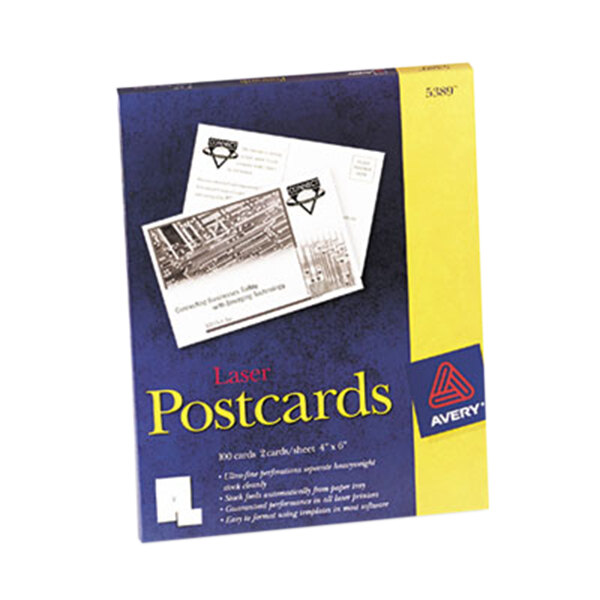 Avery Printable Postcards