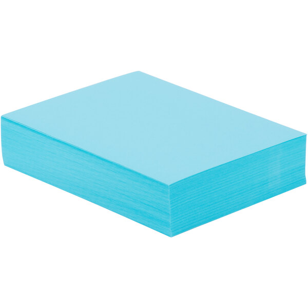 Neenah 22721 Astrobrights 8 1/2" x 11" Lunar Blue 65 Smooth Color