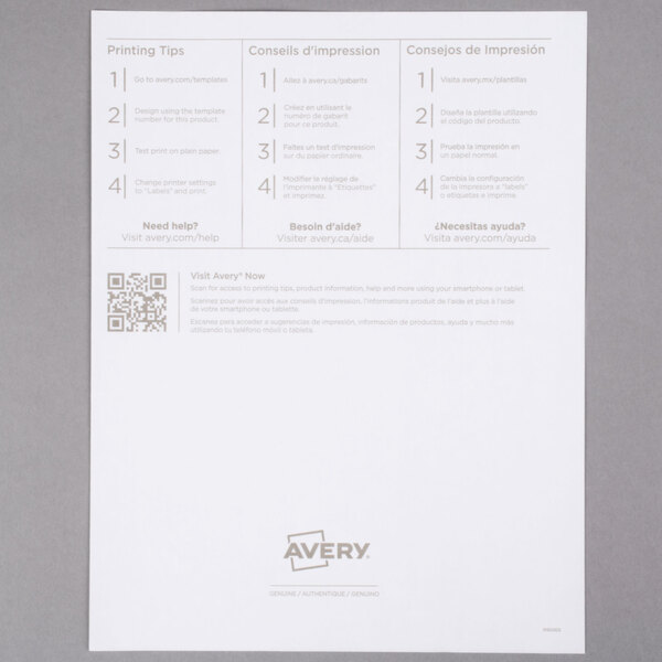Avery® 5165 8 1/2
