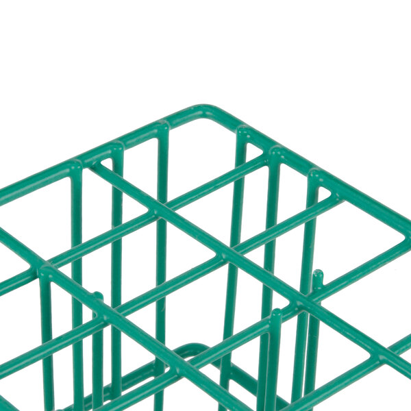 Microwire 16 Compartment Catering Glassware Basket 4" x 4" x 10