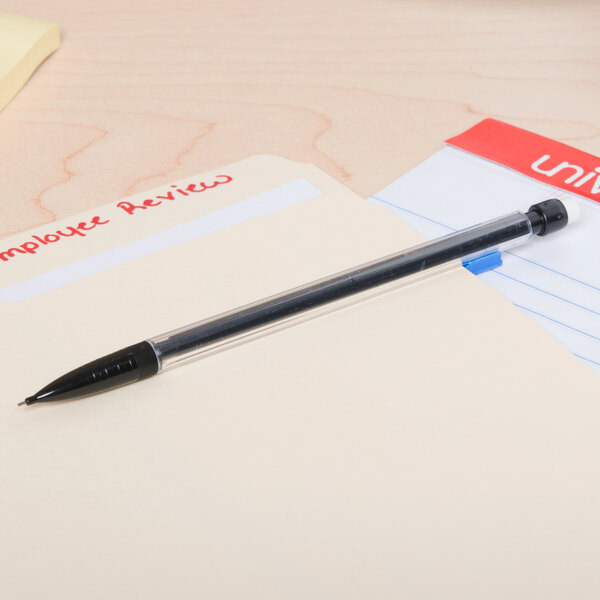 Bic MP11 Clear Barrel 0.7mm XtraLife HB Lead 2 Mechanical Pencil 12/Pack Bic BICMP11