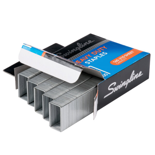 Swingline 35320 210 Strip Count HeavyDuty Chisel Point Staples 1000/Box