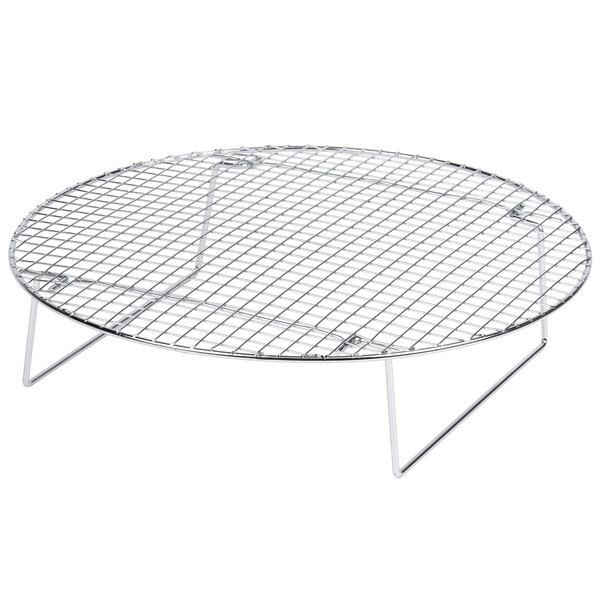 Stainless Steel Steamer Rack Multi-Purpose Round Cooling Rack for Baking 7 inch 