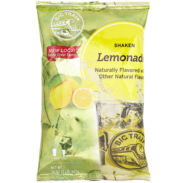 Big Train 2 lb. Shaken Lemonade Drink Mix