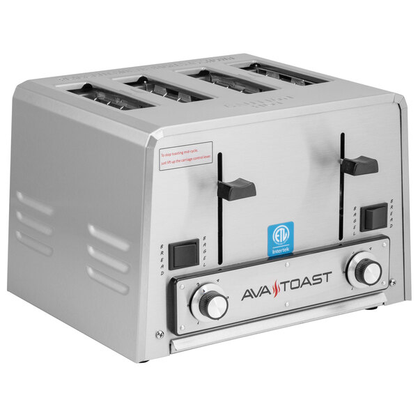Avatoast THD1800 4Slice Commercial Toaster 120V