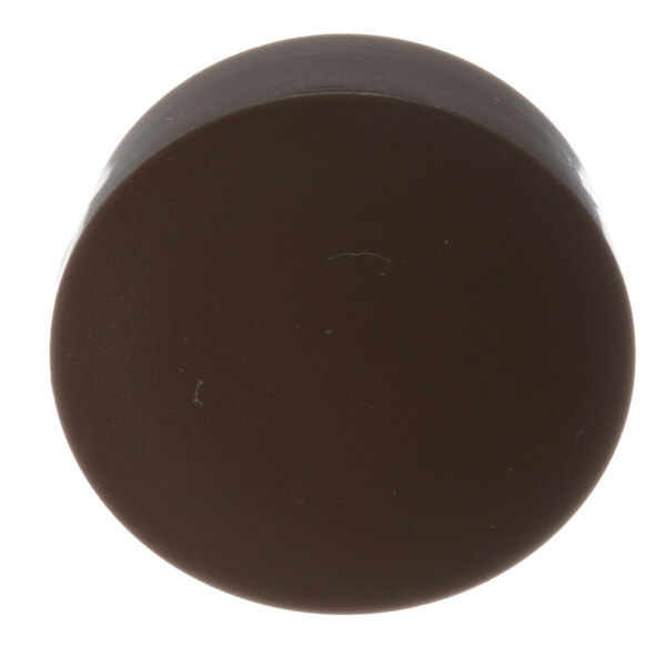 A close-up of a black circle.